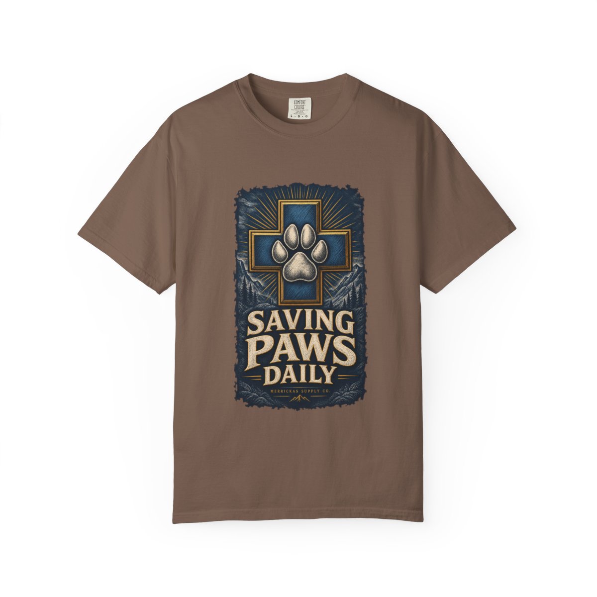 Saving Paws Daily Garment-Dyed Tee