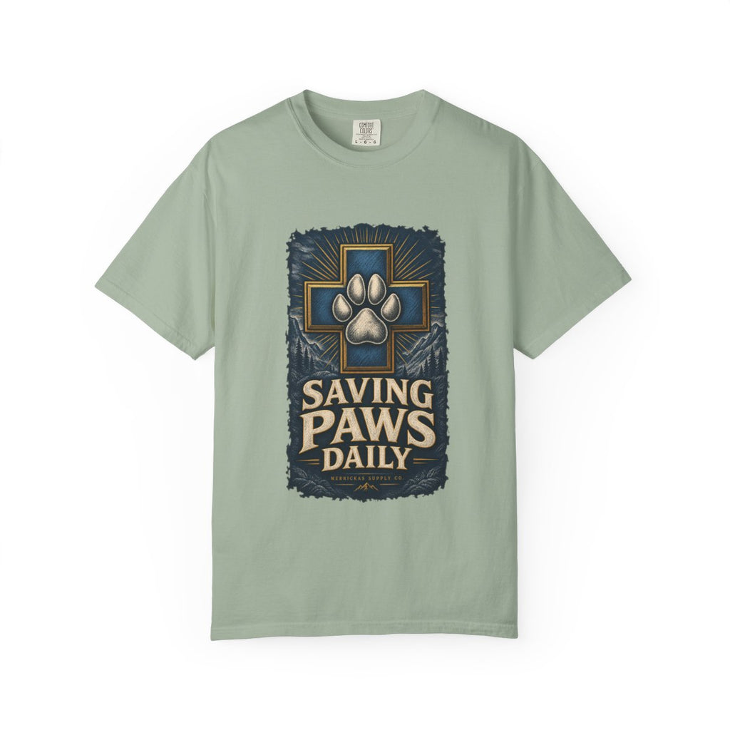 Saving Paws Daily Garment-Dyed Tee