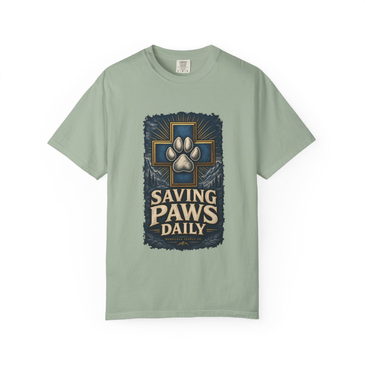Saving Paws Daily Garment-Dyed Tee