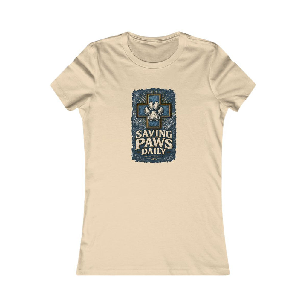 Saving Paws Daily Women's Tee