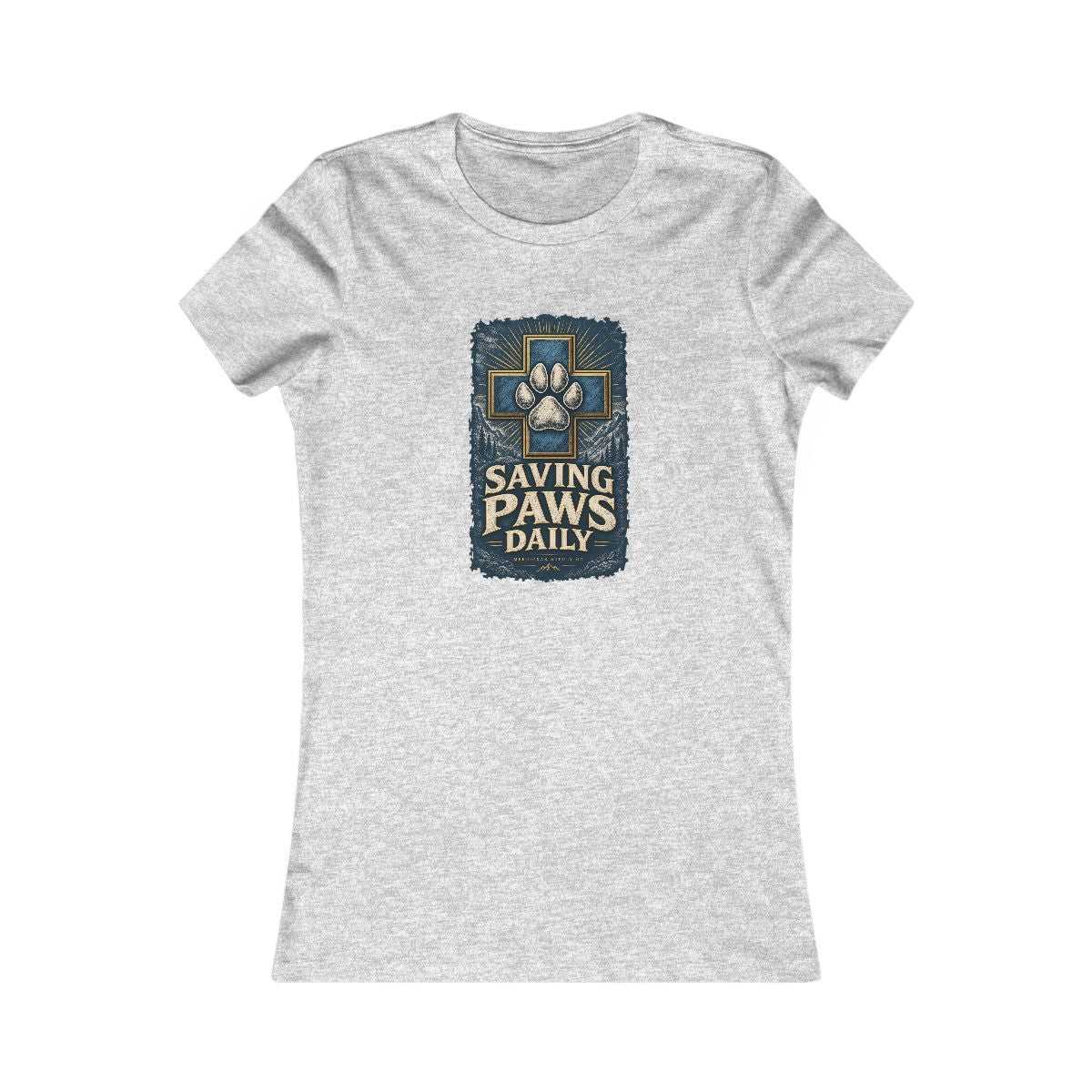 Saving Paws Daily Women's Tee