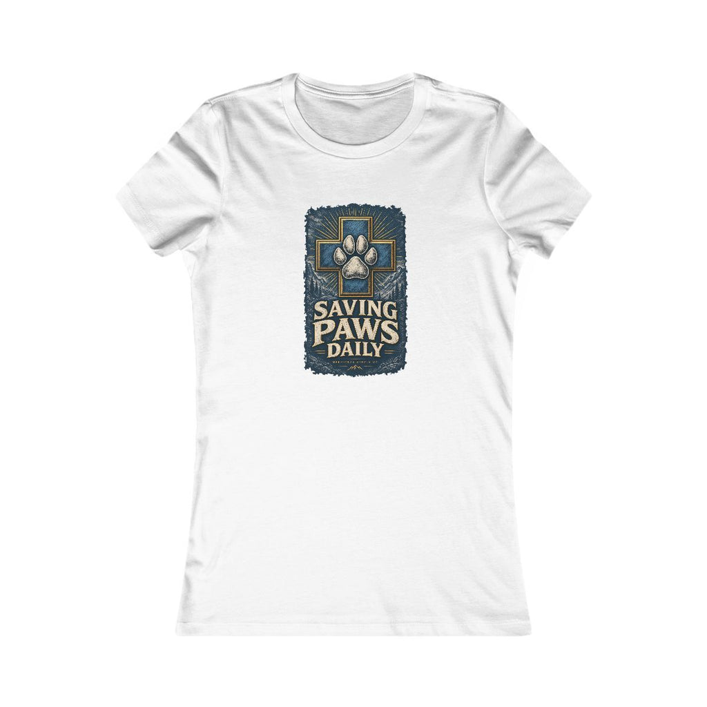 Saving Paws Daily Women's Tee