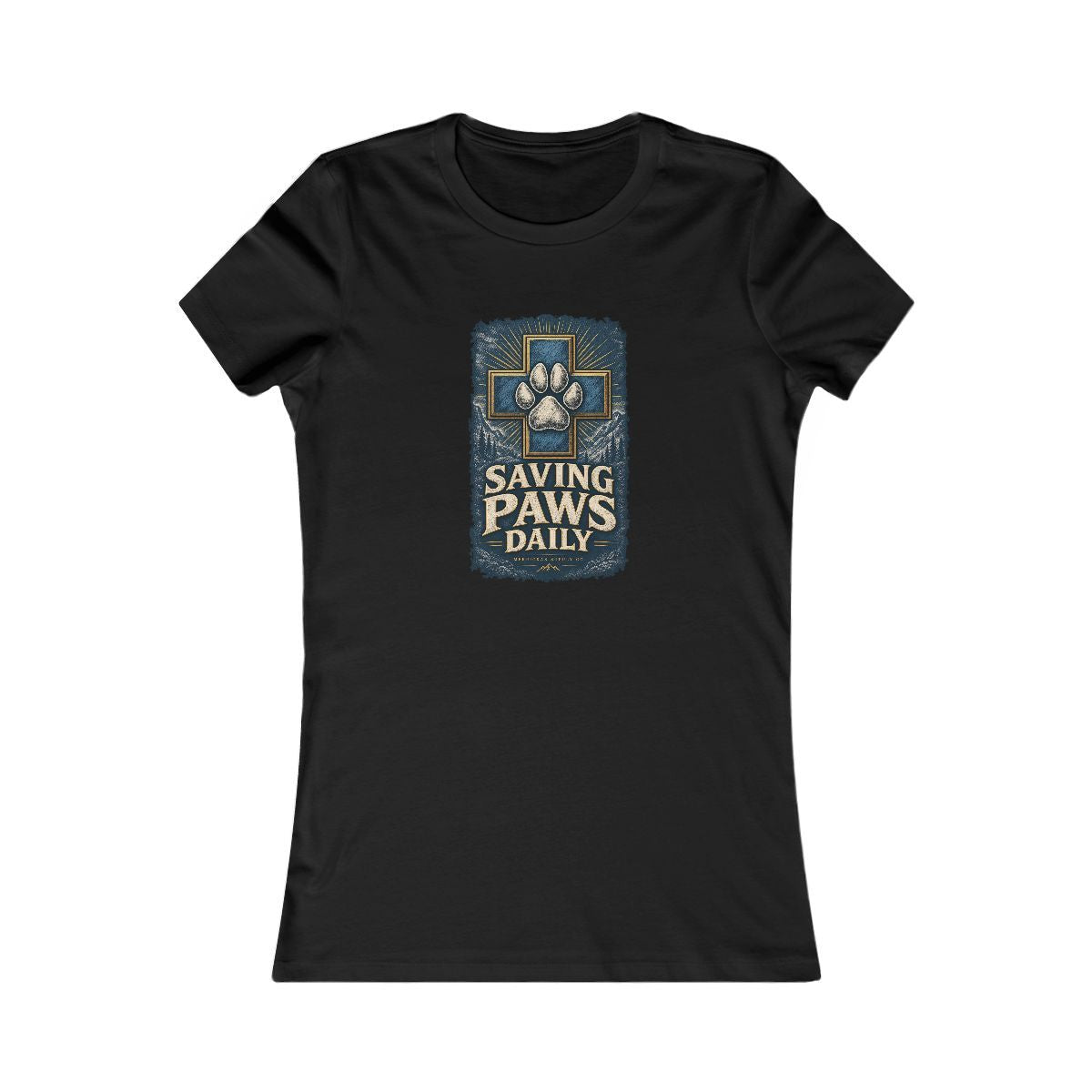 Saving Paws Daily Women's Tee