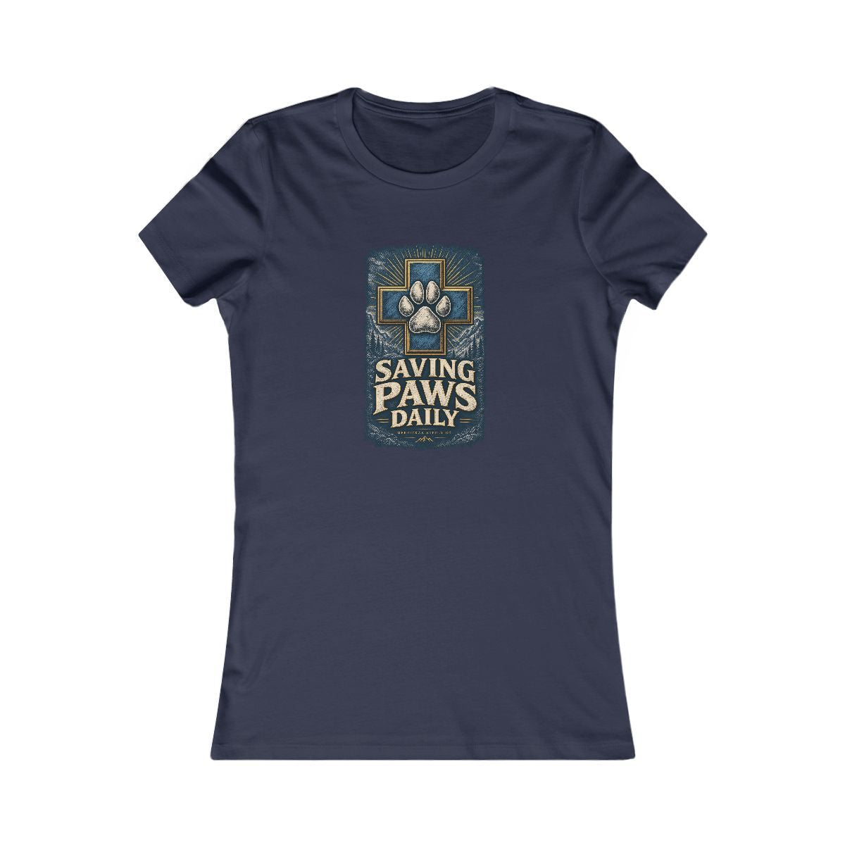 Saving Paws Daily Women's Tee