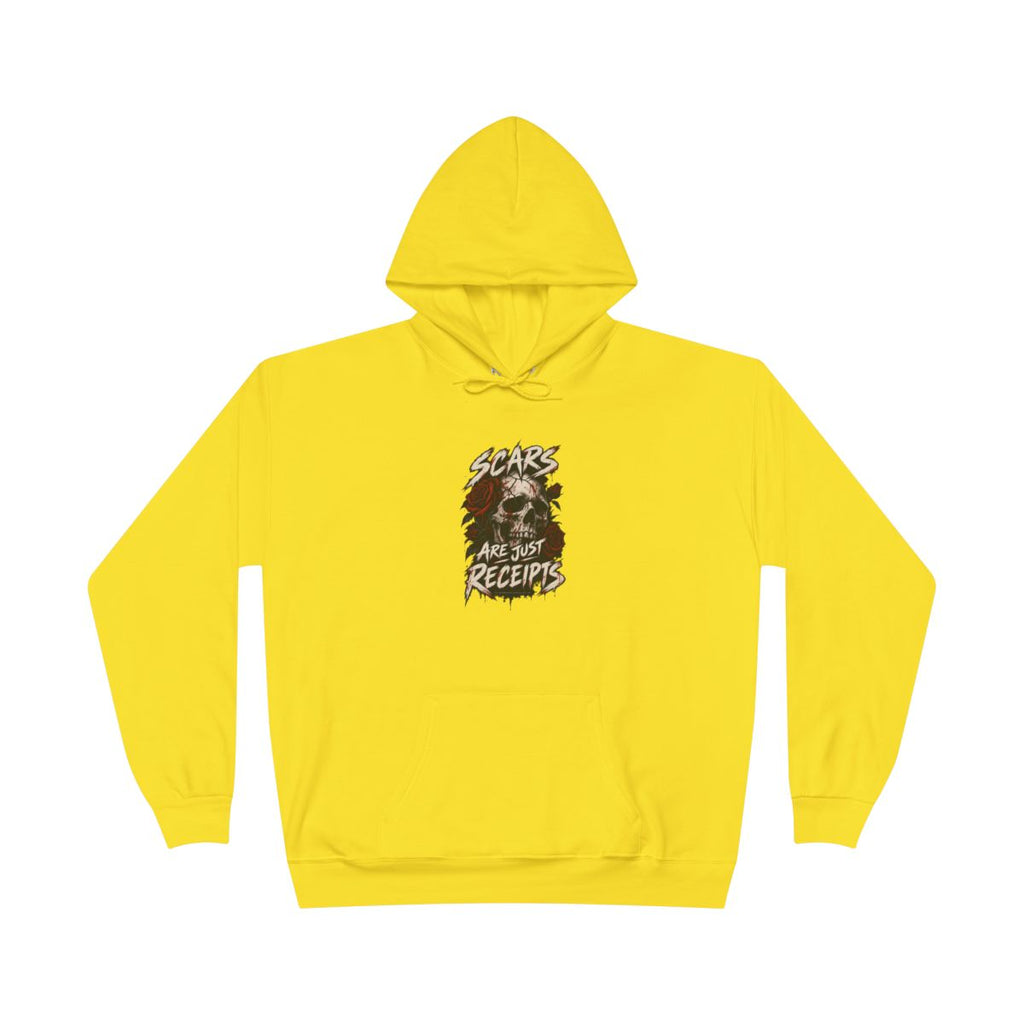 Scars Are Just Receipts Hoodie