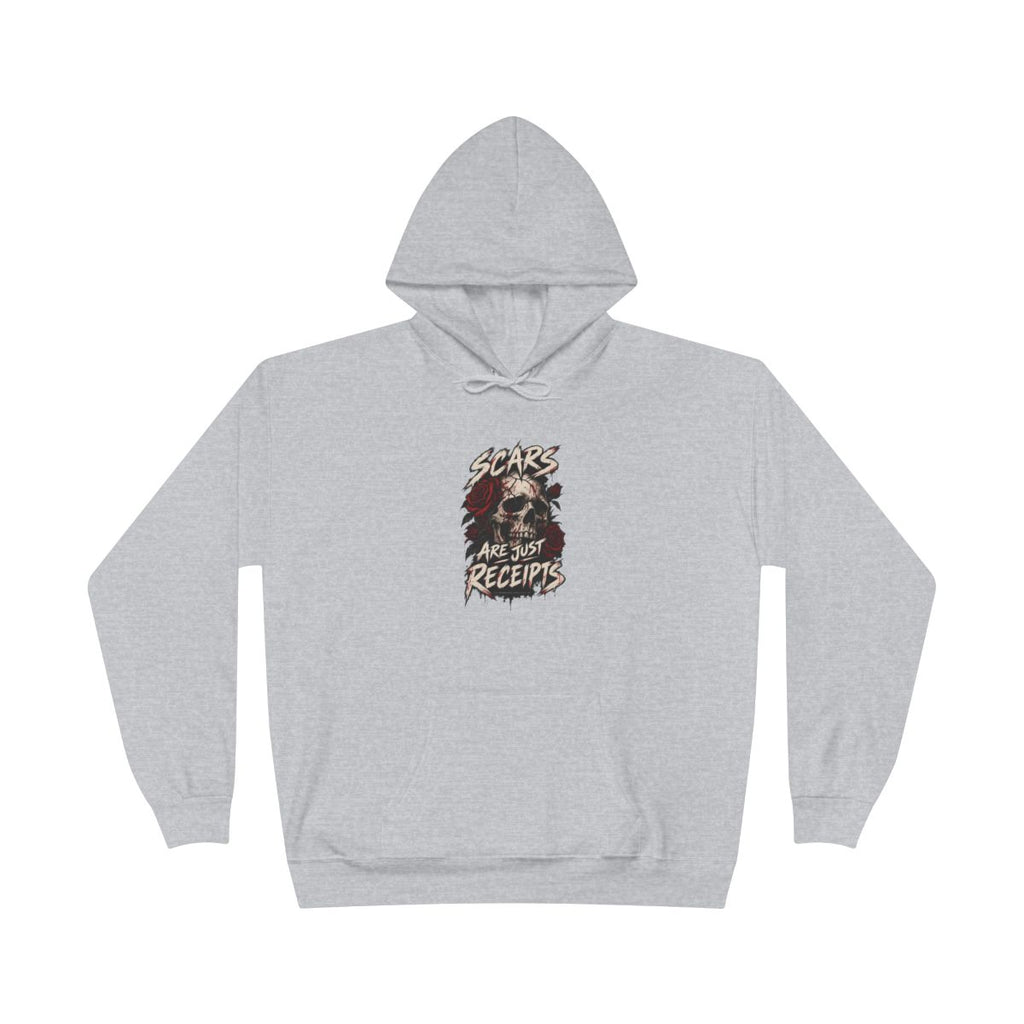 Scars Are Just Receipts Hoodie