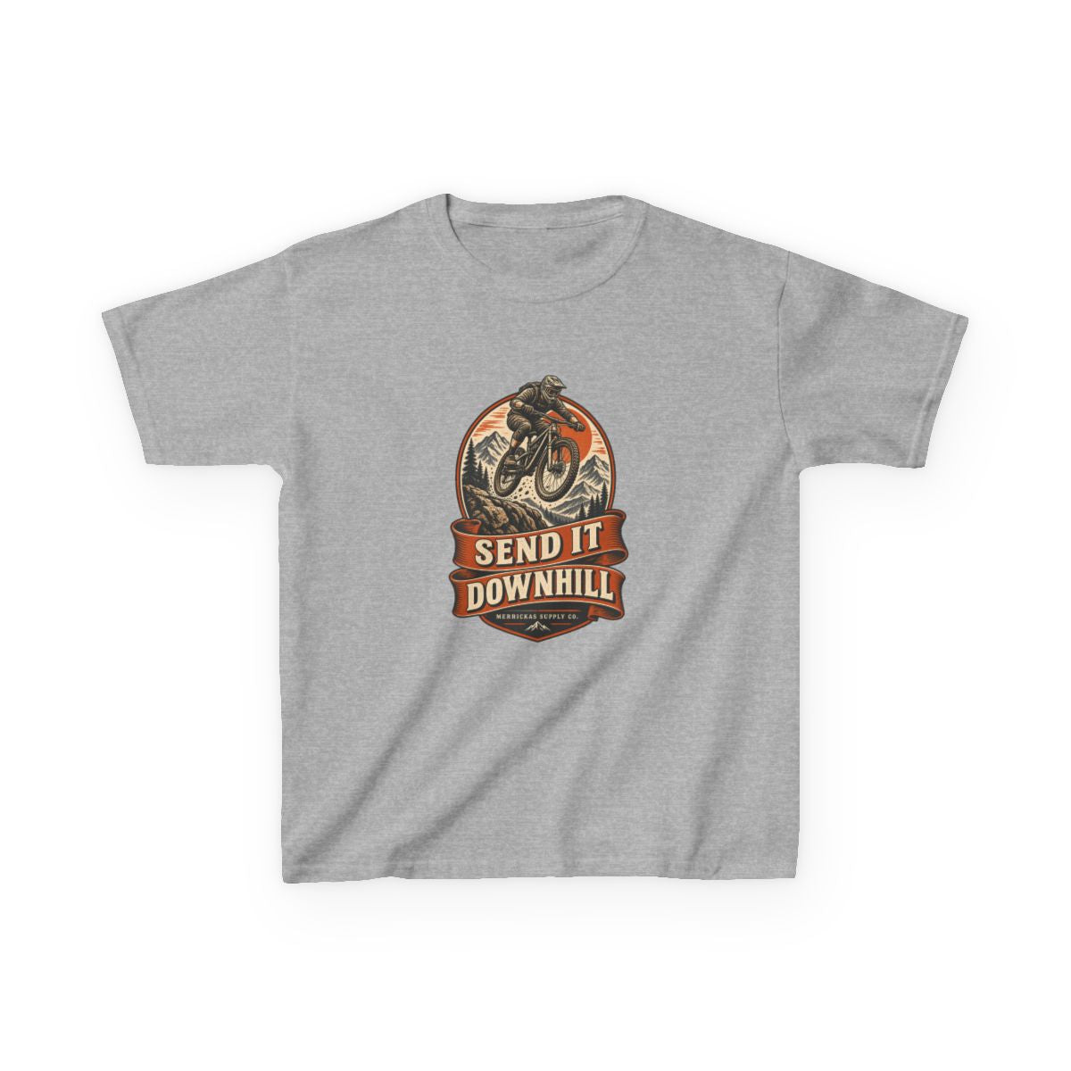 Send It Downhill Kids Tee