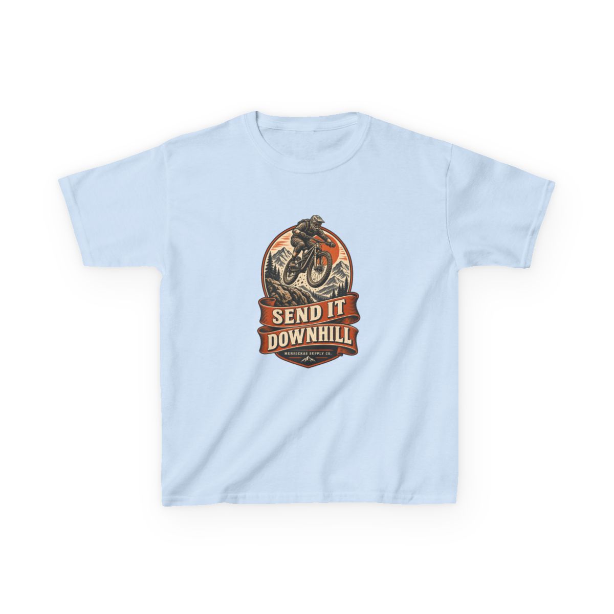 Send It Downhill Kids Tee