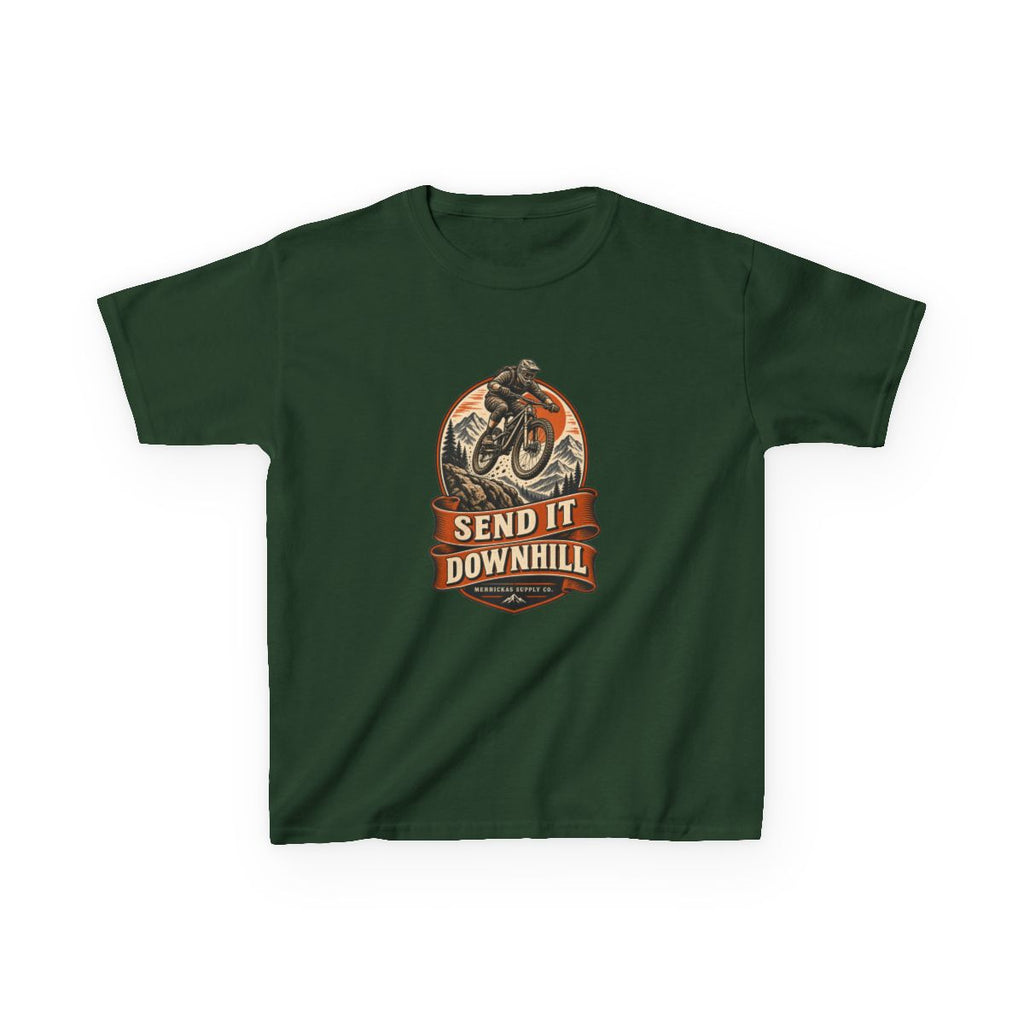 Send It Downhill Kids Tee