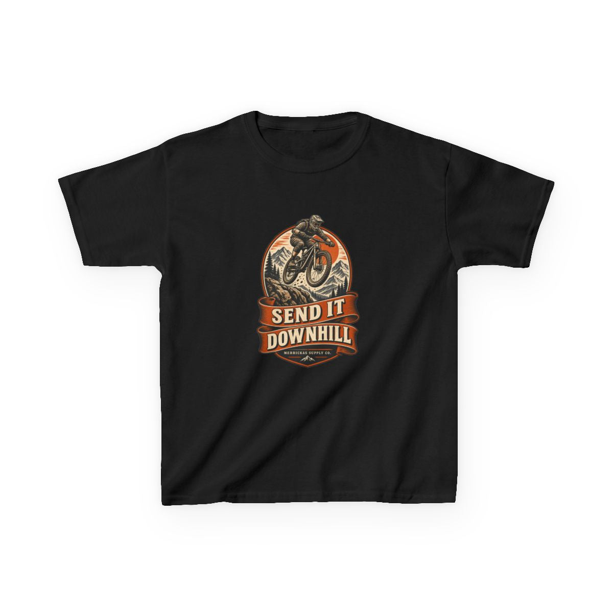 Send It Downhill Kids Tee