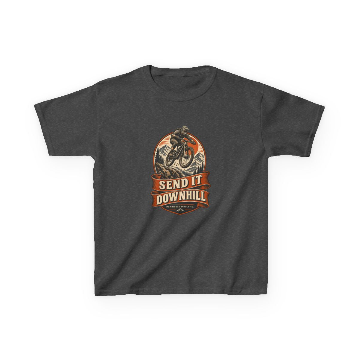 Send It Downhill Kids Tee