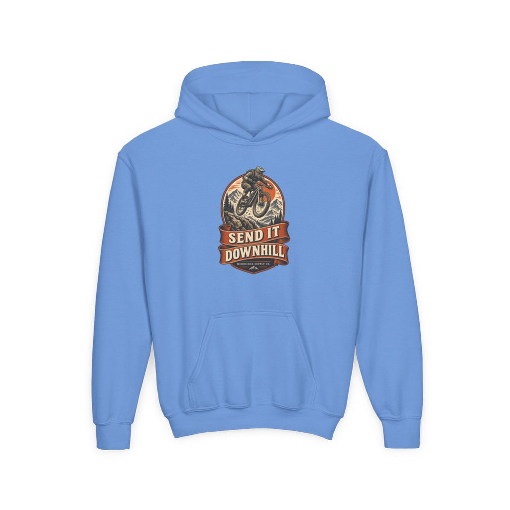 Send It Downhill Youth Hoodie