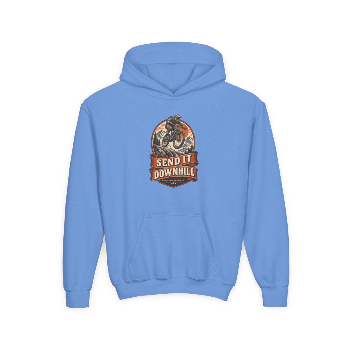 Send It Downhill Youth Hoodie
