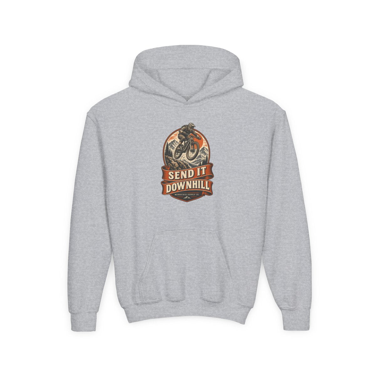 Send It Downhill Youth Hoodie