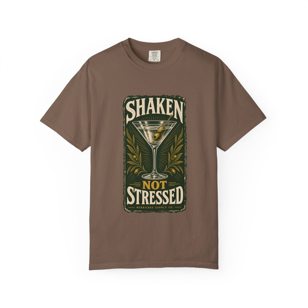 Shaken Not Stressed Garment-Dyed Tee