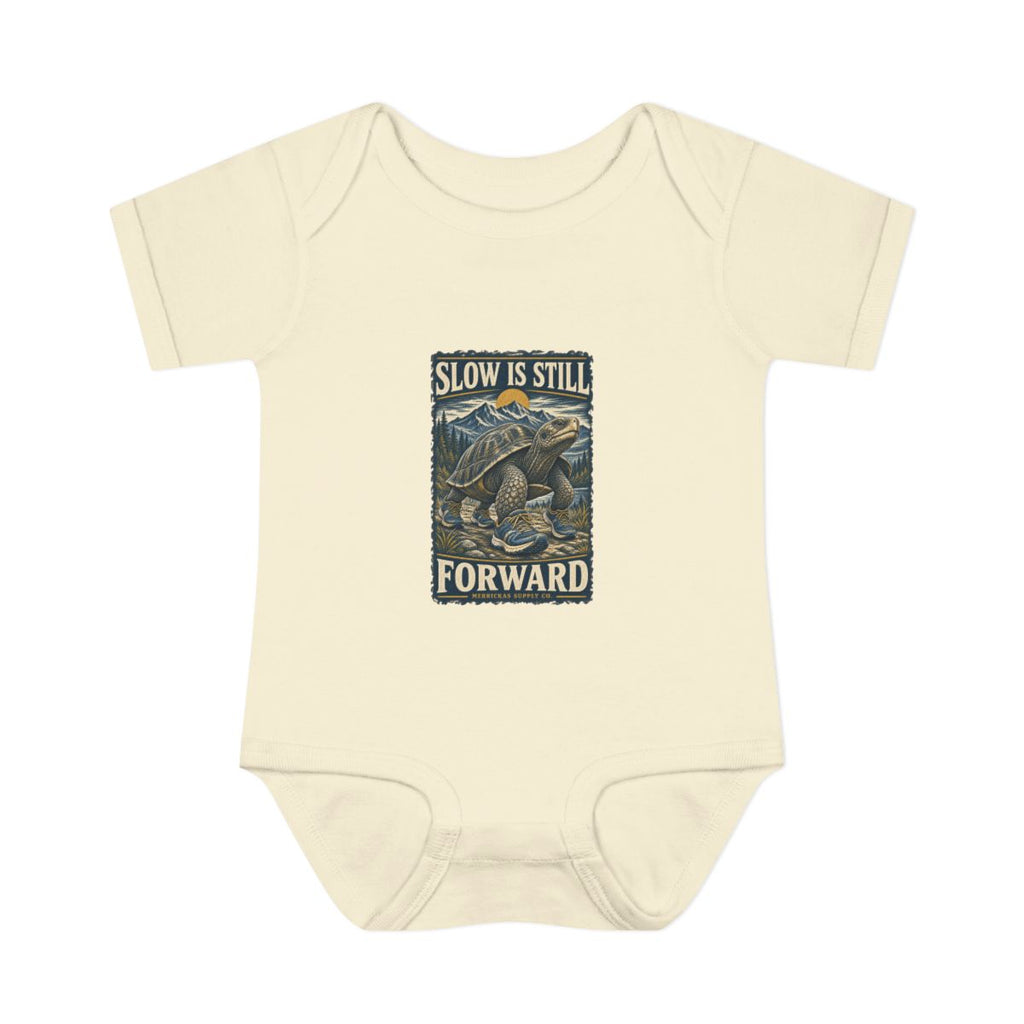 Slow Is Still Forward Baby Onesie