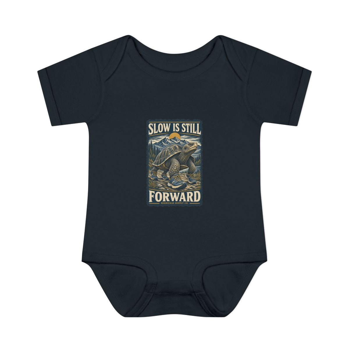 Slow Is Still Forward Baby Onesie