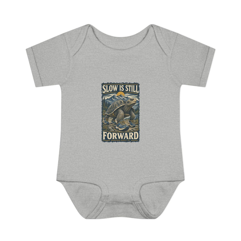 Slow Is Still Forward Baby Onesie