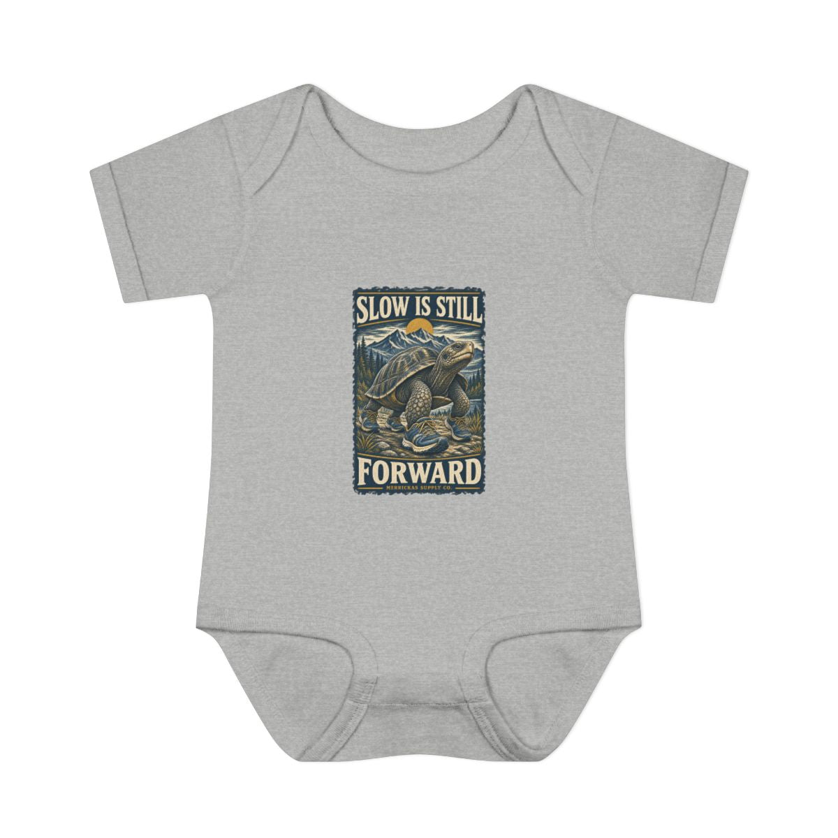 Slow Is Still Forward Baby Onesie