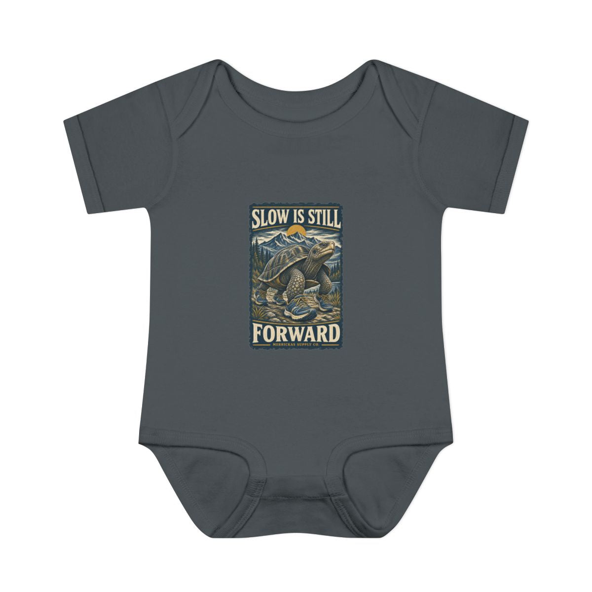 Slow Is Still Forward Baby Onesie