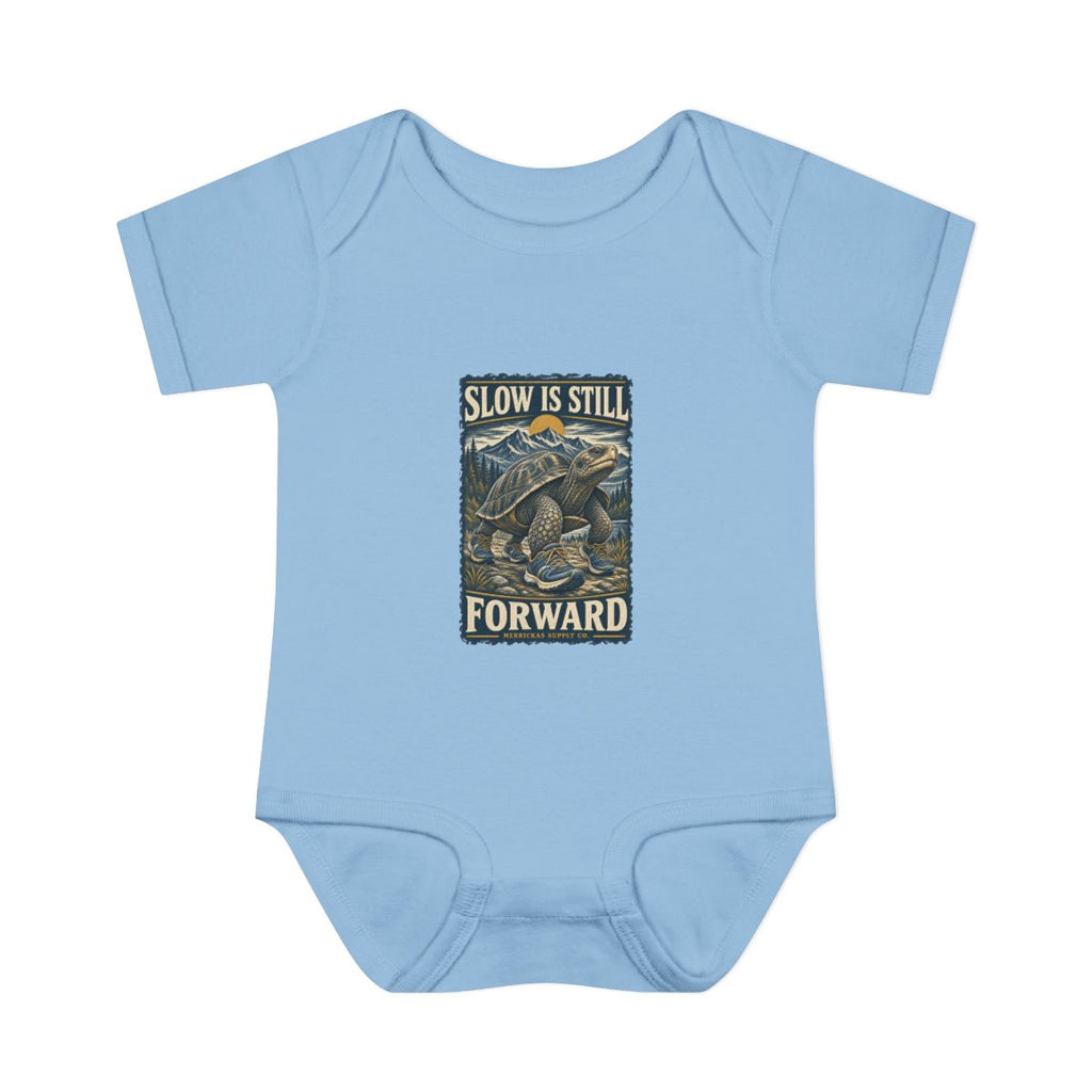 Slow Is Still Forward Baby Onesie
