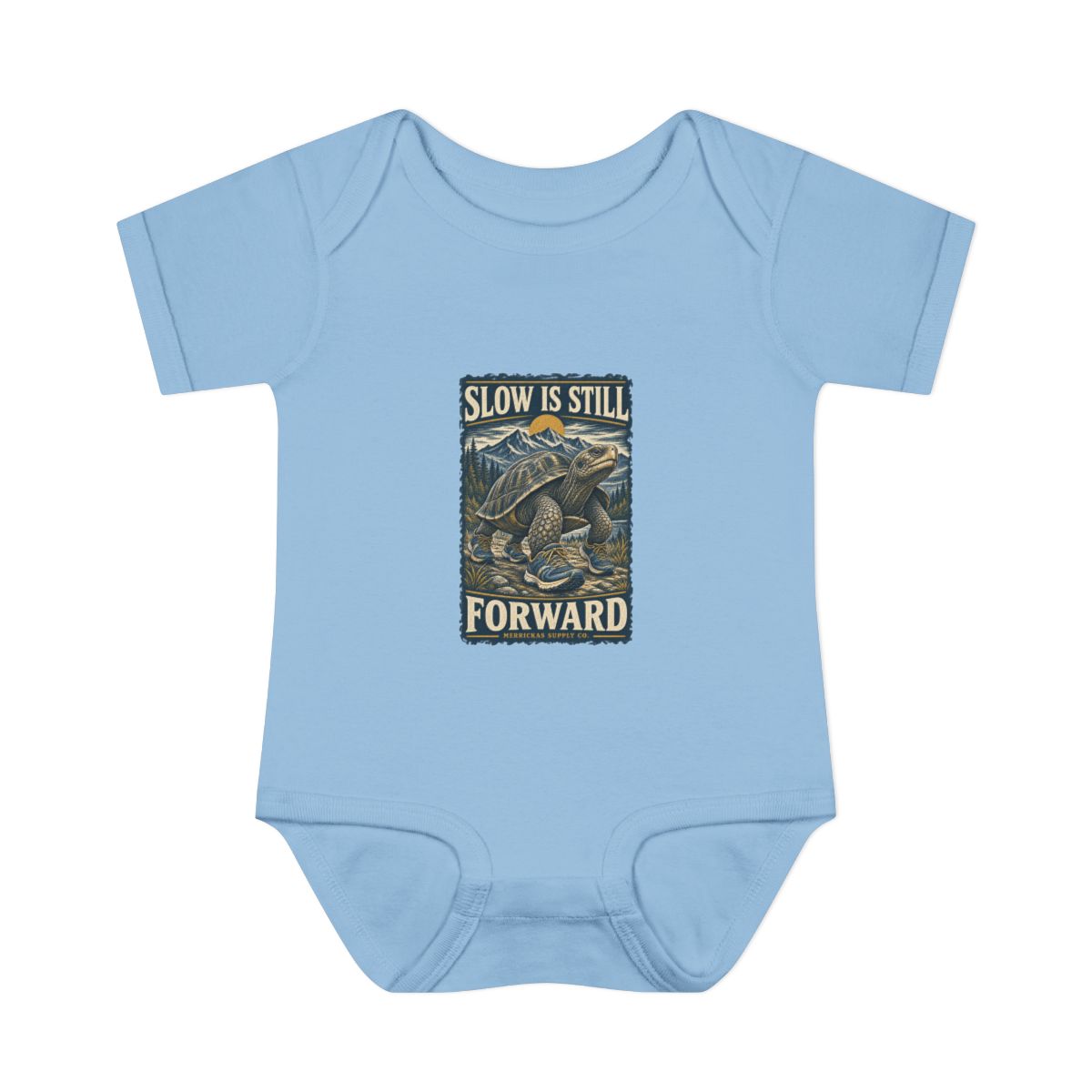 Slow Is Still Forward Baby Onesie