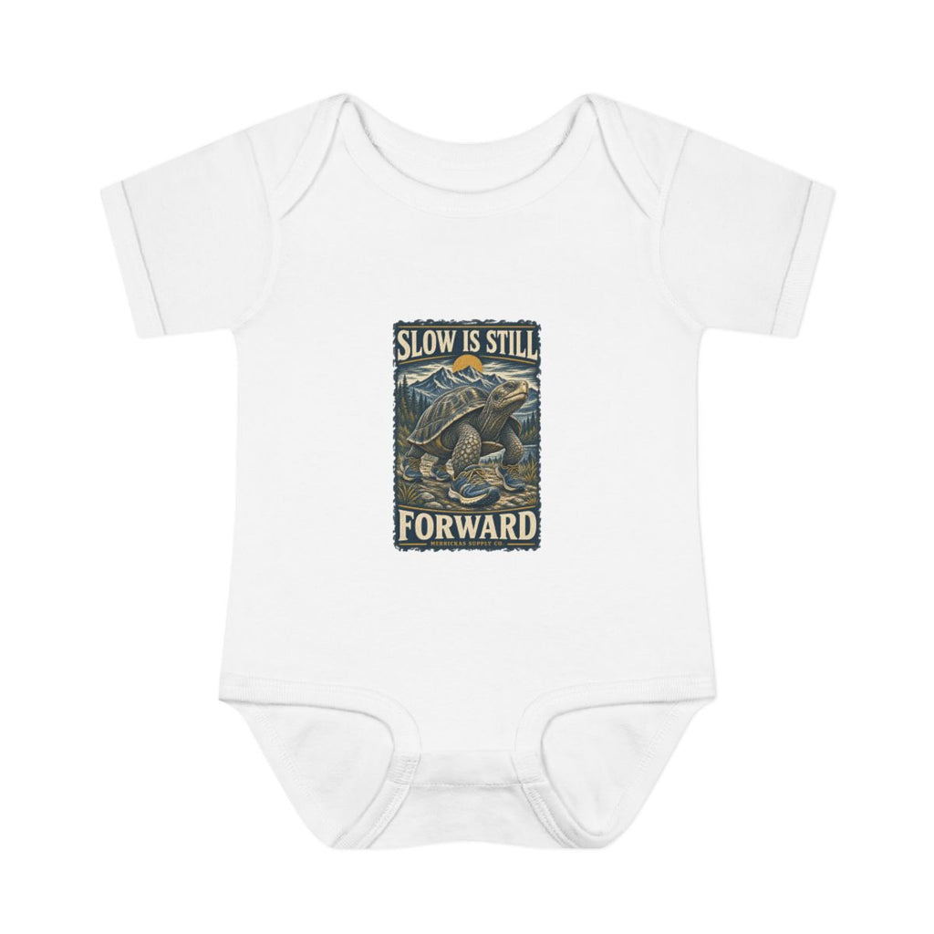 Slow Is Still Forward Baby Onesie