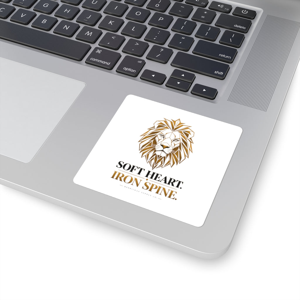 Soft Heart Iron Spine Sticker