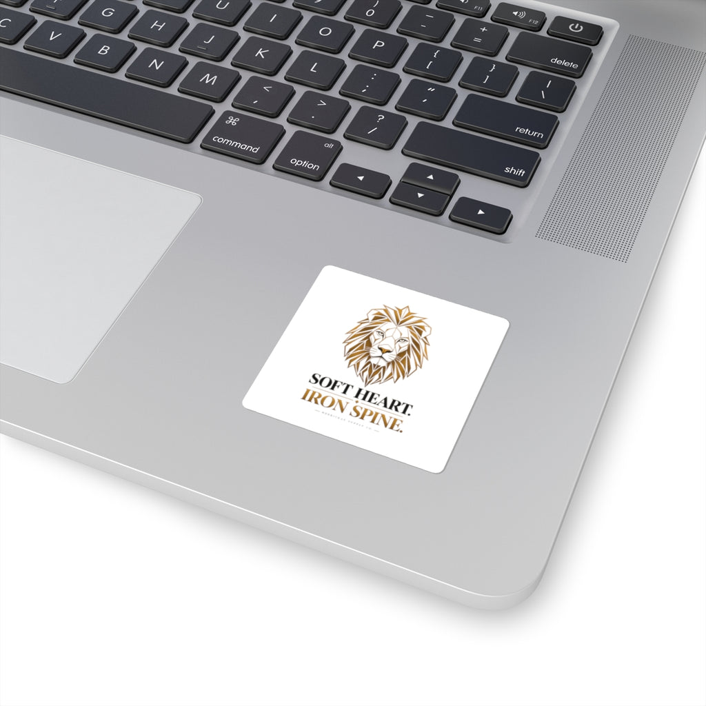 Soft Heart Iron Spine Sticker