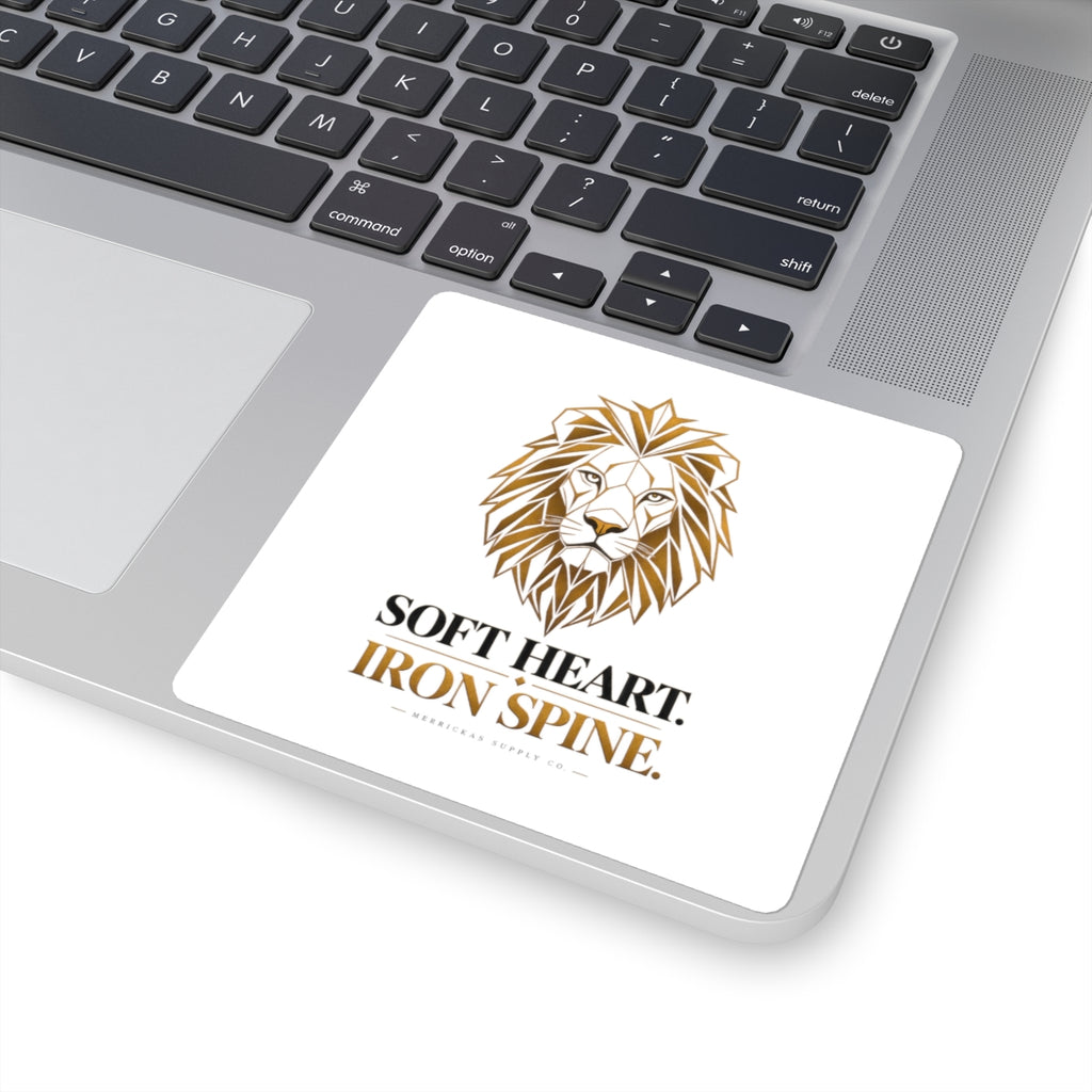 Soft Heart Iron Spine Sticker