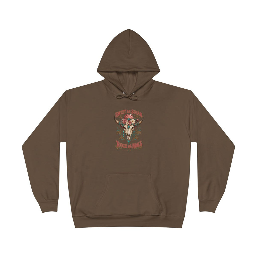 Sweet As Sugar Tough As Nails Heavyweight Hoodie