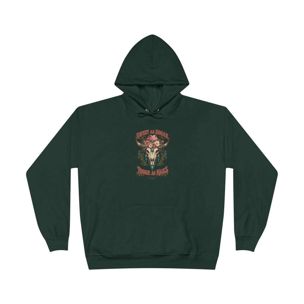 Sweet As Sugar Tough As Nails Heavyweight Hoodie