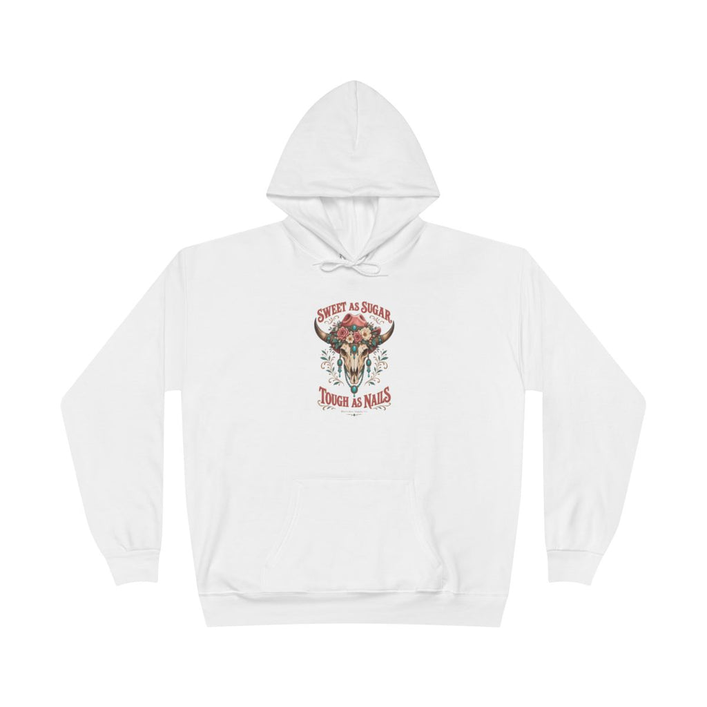 Sweet As Sugar Tough As Nails Heavyweight Hoodie