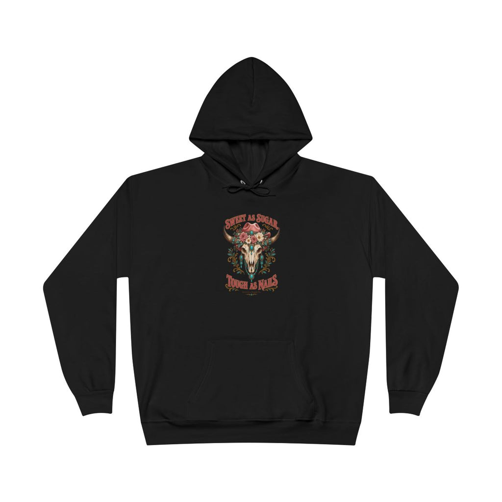 Sweet As Sugar Tough As Nails Heavyweight Hoodie