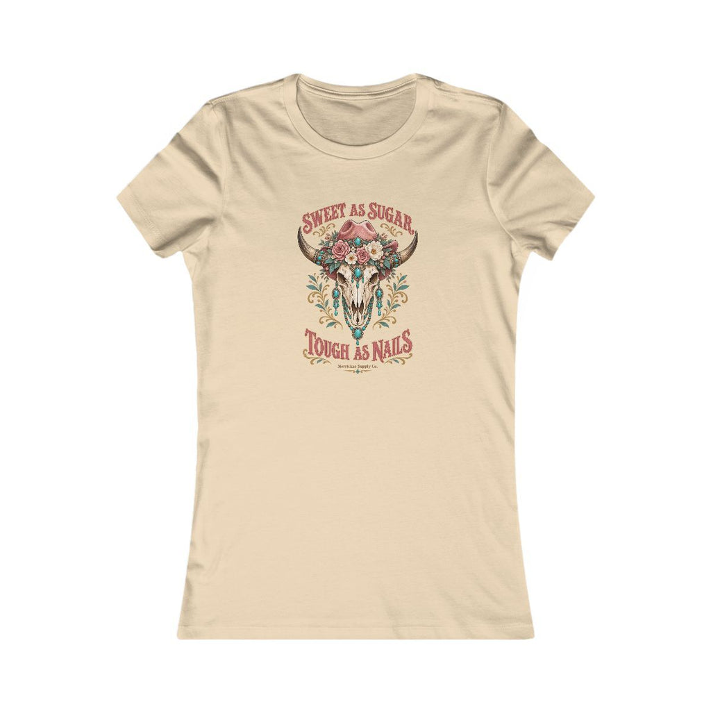 Sweet As Sugar Tough As Nails Women's Tee