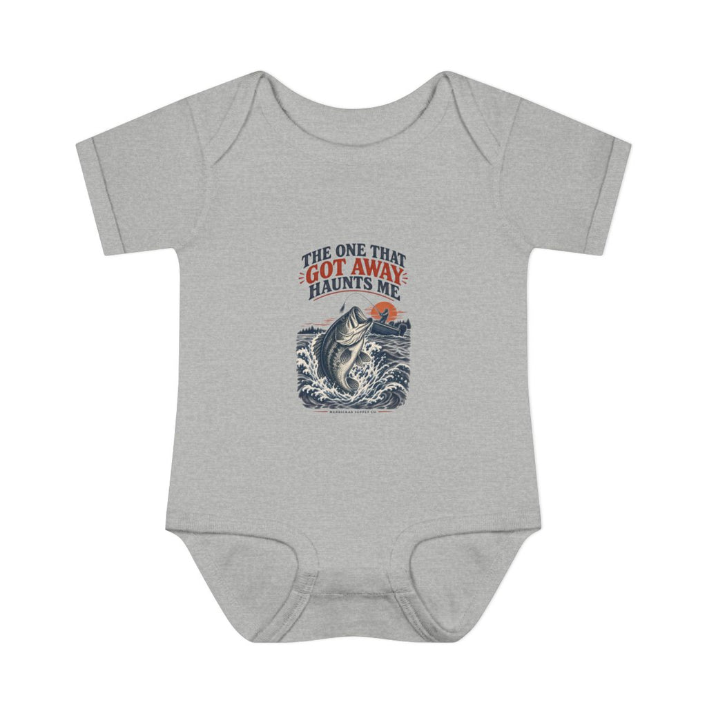 The One That Got Away Haunts Me Baby Onesie