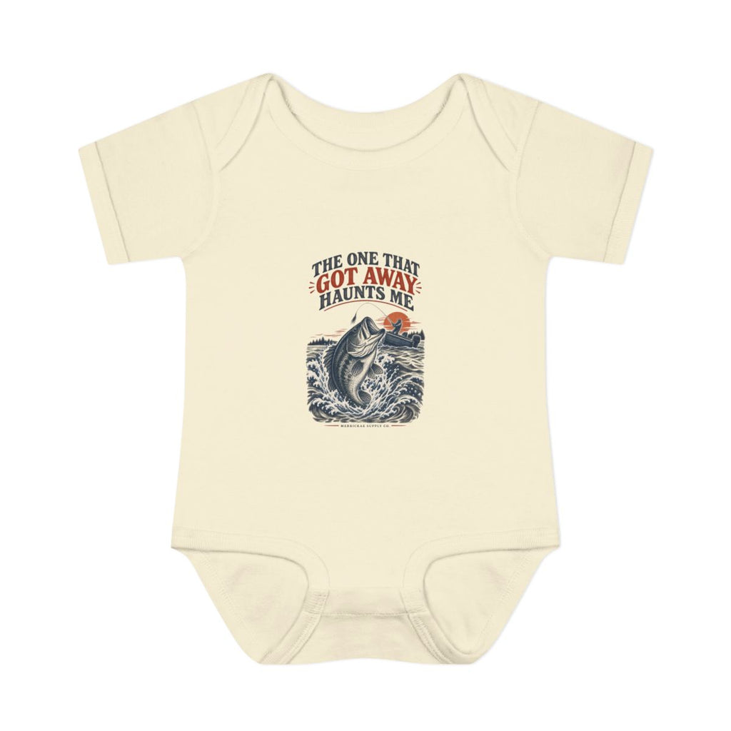 The One That Got Away Haunts Me Baby Onesie