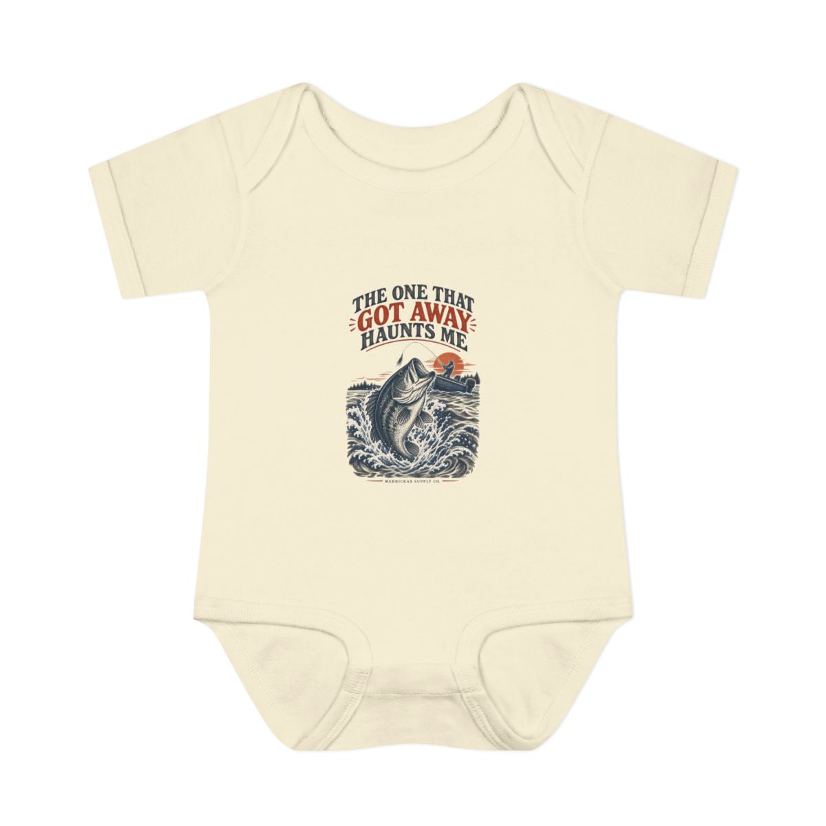 The One That Got Away Haunts Me Baby Onesie