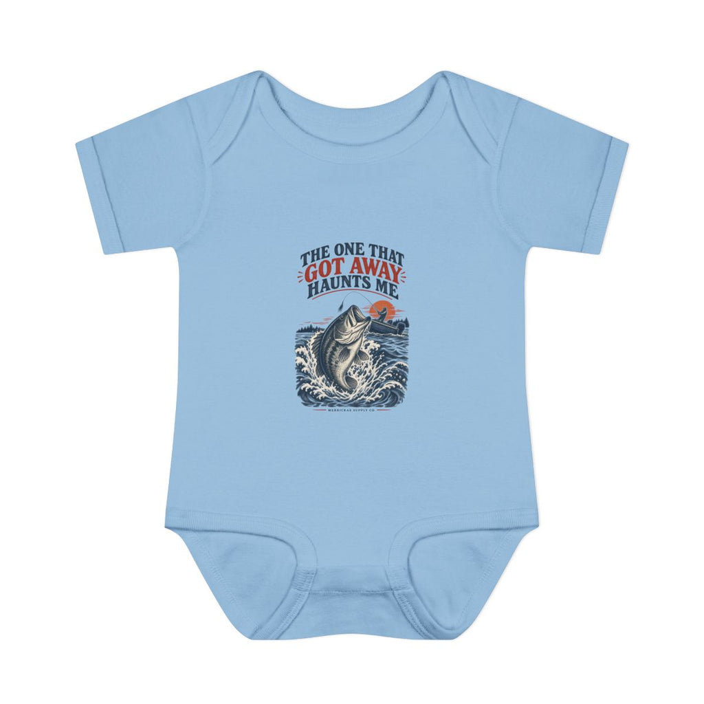 The One That Got Away Haunts Me Baby Onesie