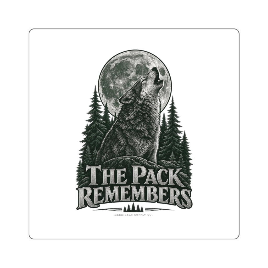 The Pack Remembers Sticker
