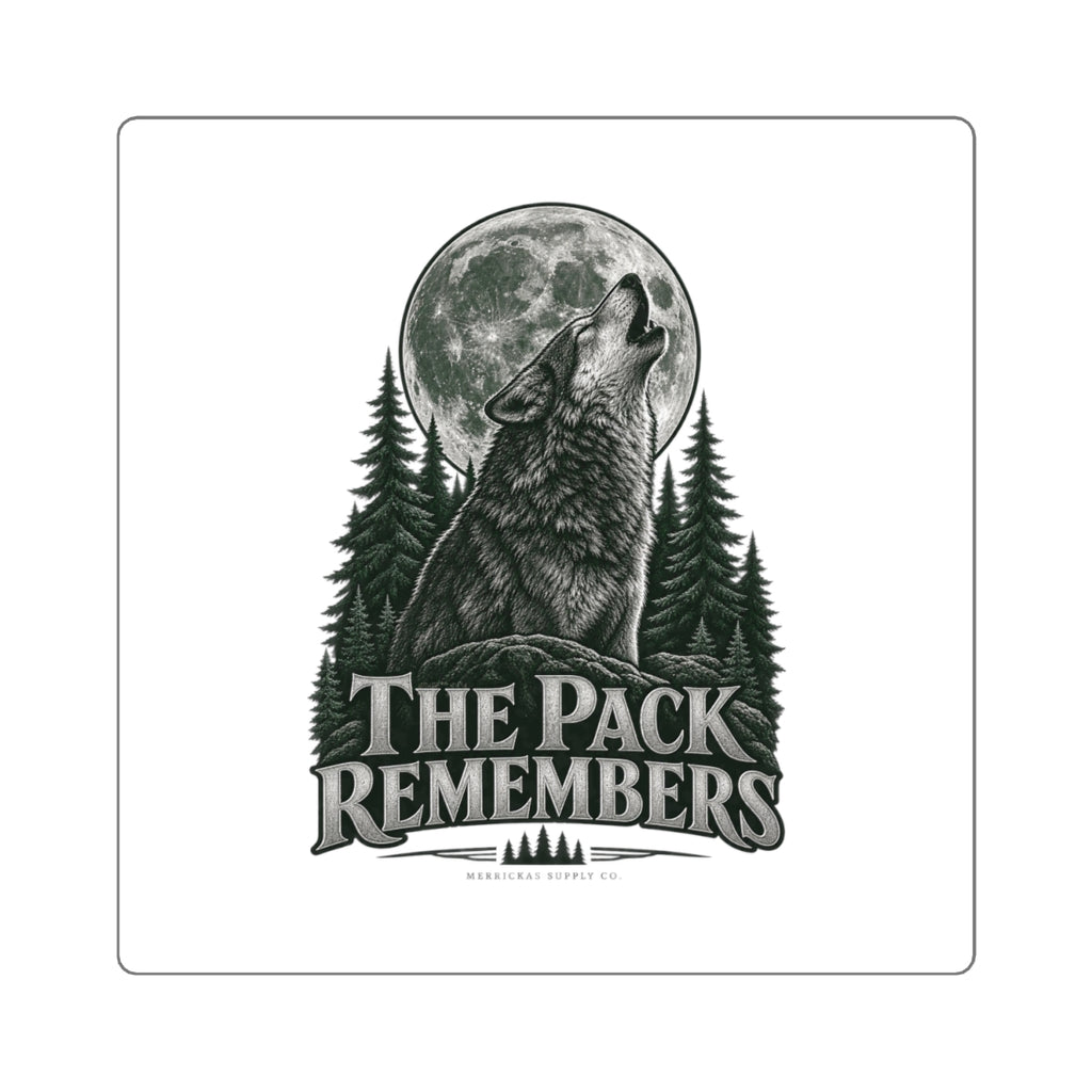 The Pack Remembers Sticker