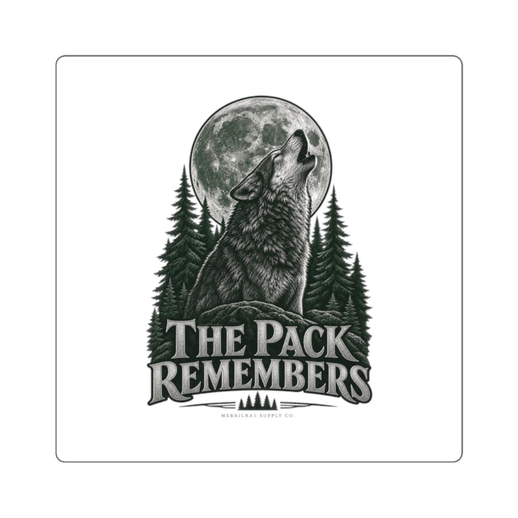 The Pack Remembers Sticker