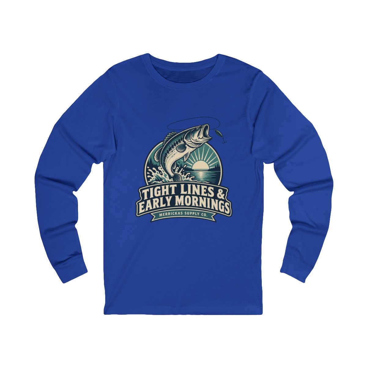 Tight Lines & Early Mornings Long Sleeve Tee