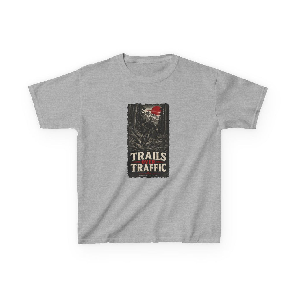 Trails Over Traffic Kids Tee