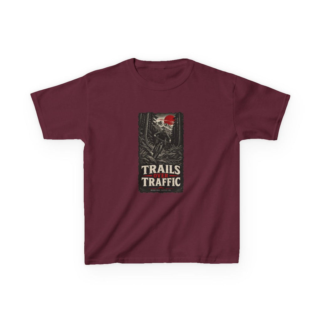 Trails Over Traffic Kids Tee