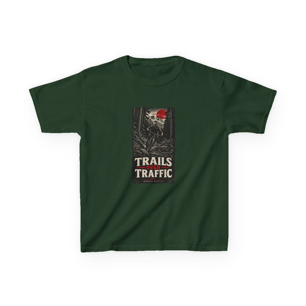 Trails Over Traffic Kids Tee