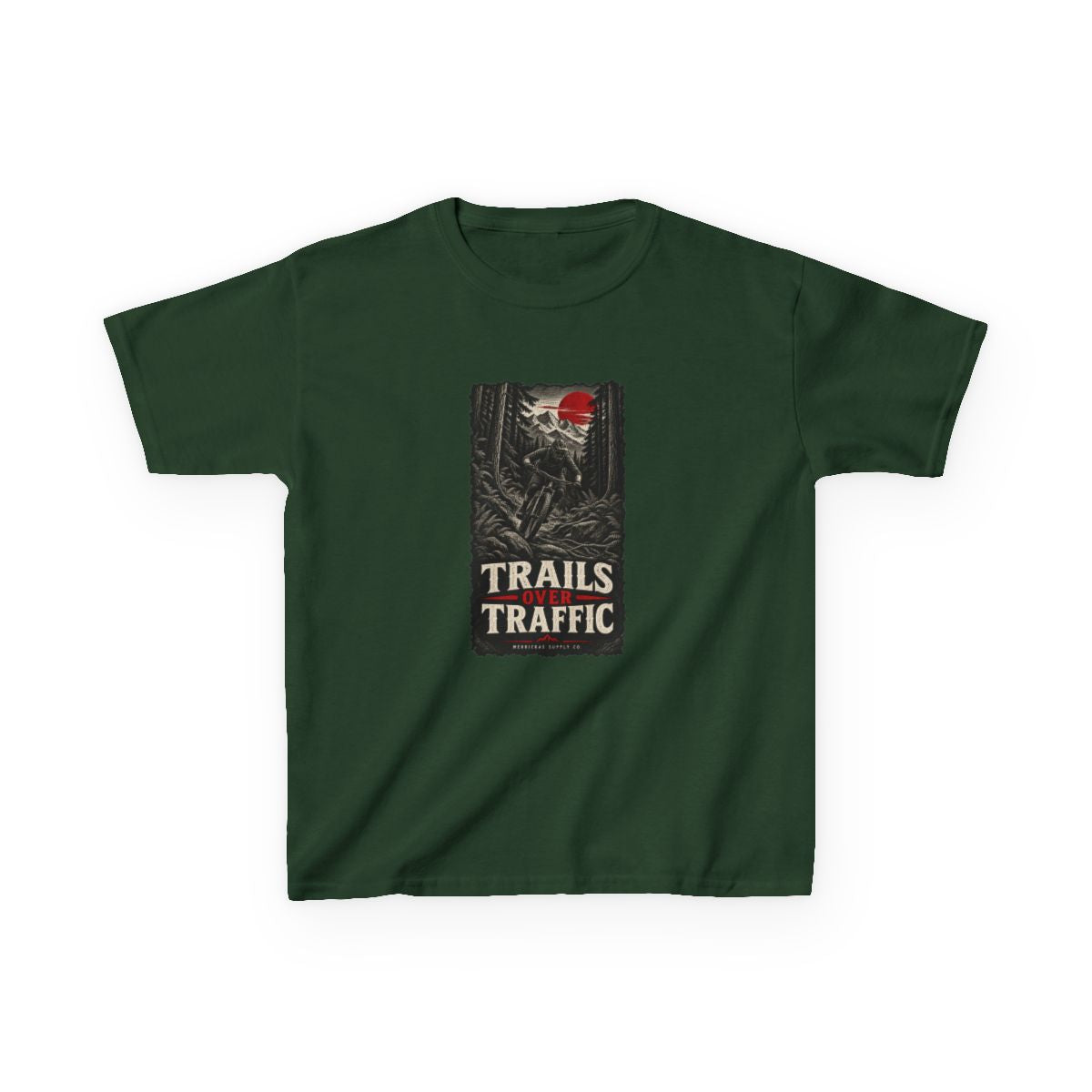 Trails Over Traffic Kids Tee
