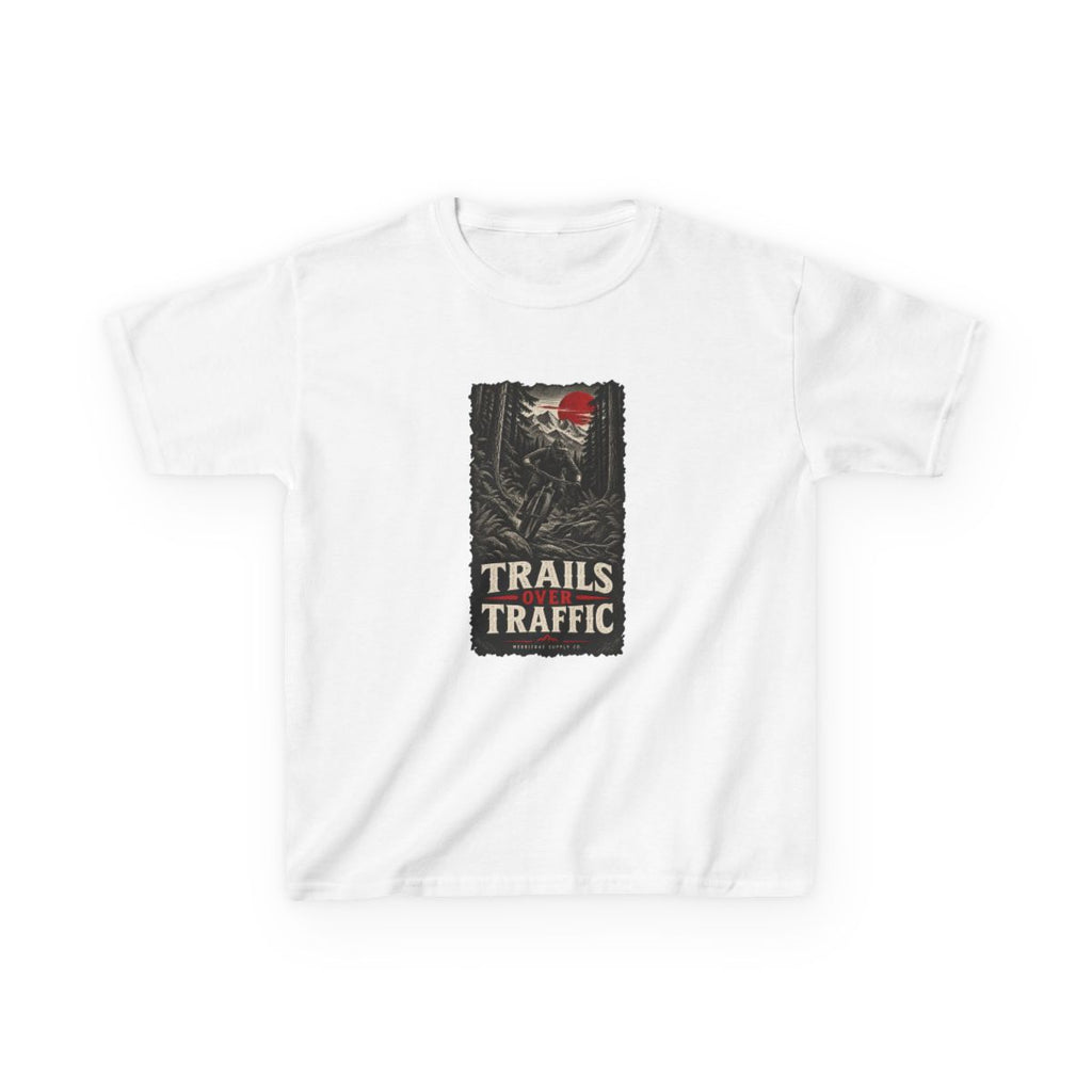 Trails Over Traffic Kids Tee
