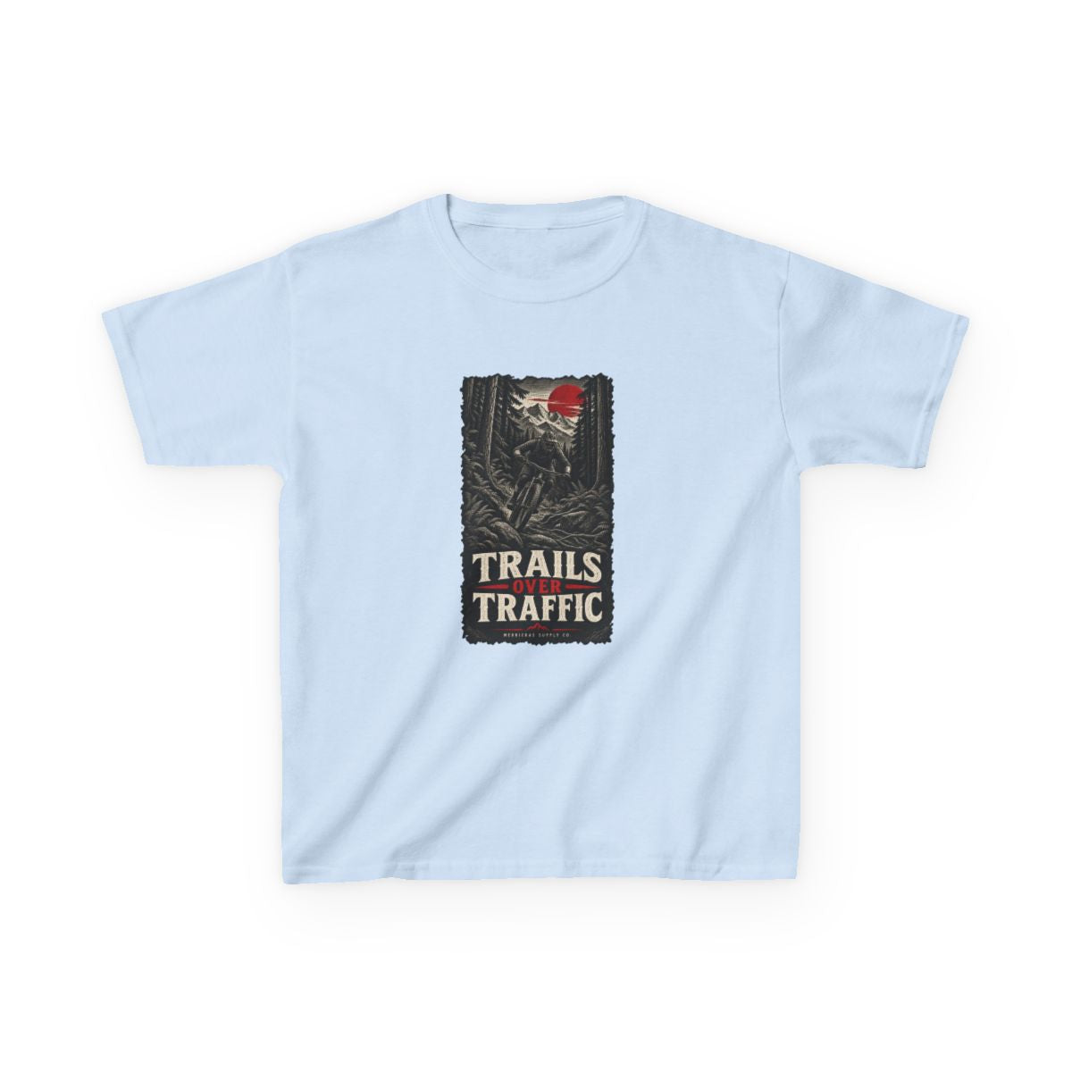 Trails Over Traffic Kids Tee