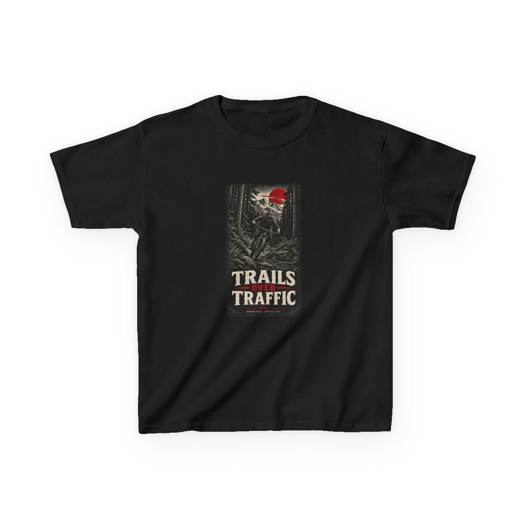 Trails Over Traffic Kids Tee